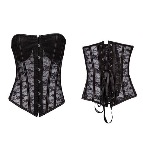 Sexy Lingerie Corset Lace Push Up Bust Sex Corset Waist Trainer Corset Body Shaper Lingerie For