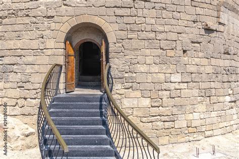 Entrance to the Maiden tower in Baku Stock Photo | Adobe Stock