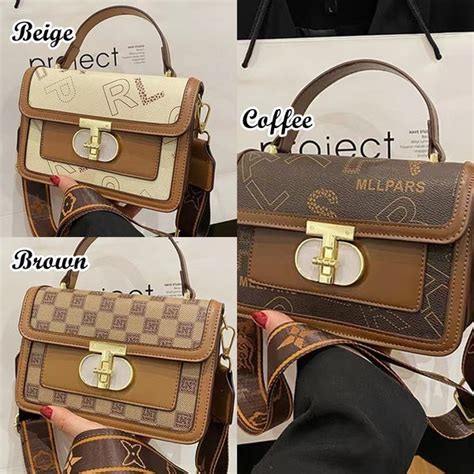 Jual Sling Bag Gd Tas Selempang Strap Wanita Motif Cantik Keren