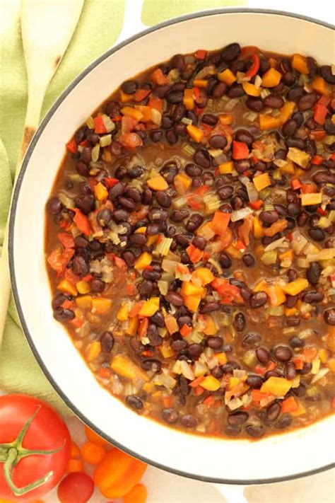 Vegetarian Black Bean Stew The Harvest Kitchen