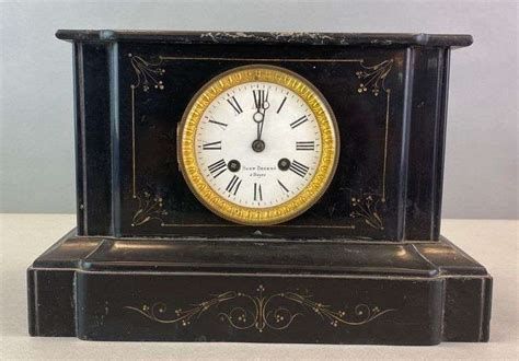 Huor Decens A Troyes Etched Stone Mantel Clock Matthew Bullock