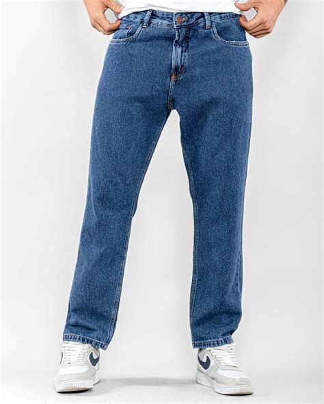 Calça Jeans Masculina Reta 21935 Escura Azul