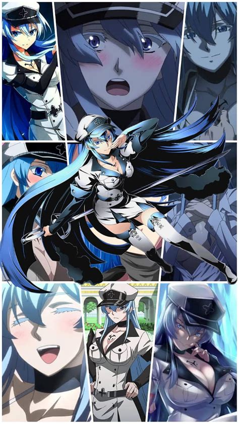 Esdeath Akame Ga Kill Esdeath Anime Akame Ga Kill Fondo De Pantalla De Teléfono Hd