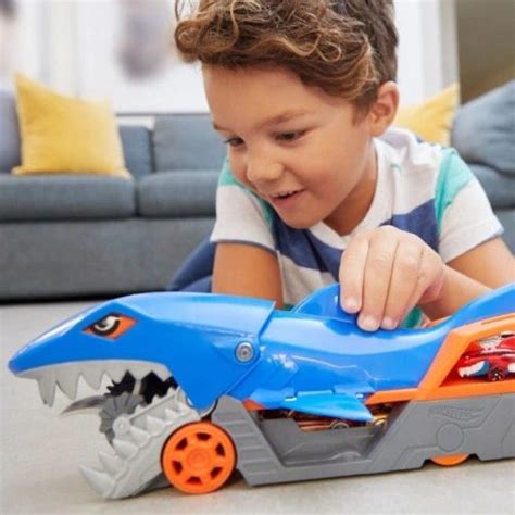 Hot Wheels City Rekin Transporter Zestaw ZABAWKA PREZENT ERLI Pl