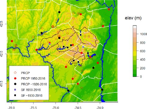 Catskill Mountains Map