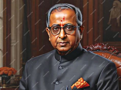 Indian External Affairs Minister Pranab | Premium AI-generated image