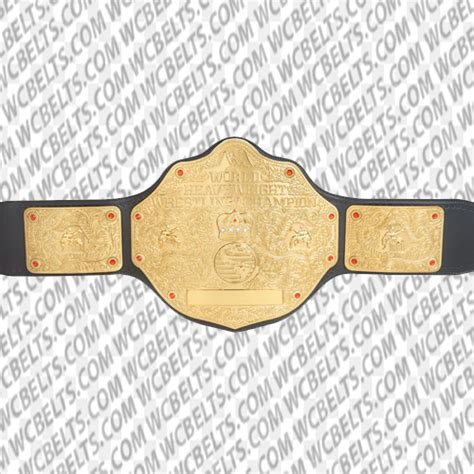 Wwe World Heavyweight Championship Replica Title Belt Mm Version