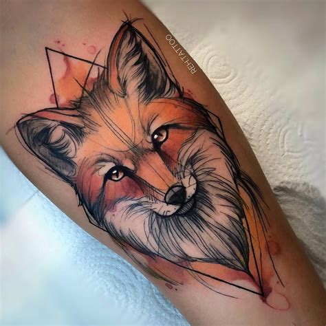 Reh Tattoo Tatuagem De Raposa Tatuagens De Raposa Aquarela