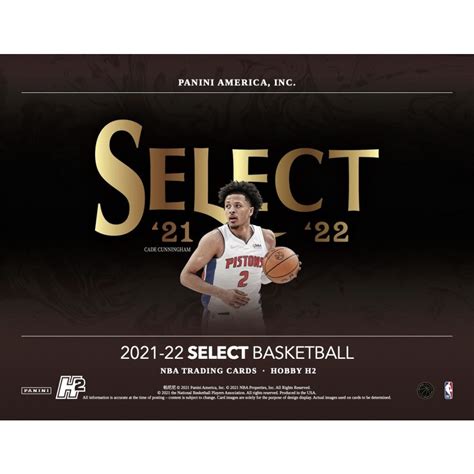 2021 22 Panini Select H2 Basketball Box Steel City Collectibles