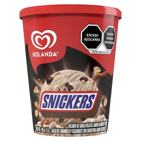 Precios Helado Vainilla Y Chocolate Snickers Holanda 1 Lt Compara Y