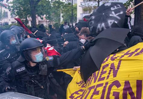 Journal Frankfurt Nachrichten Polizei bestreitet Gewalt Vorwürfe