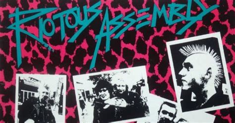 hardcore punk: Riotous Assembly LP (1982)