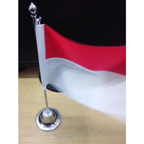 Jual Bendera Meja Merah Putih Tiang Stainless Shopee Indonesia