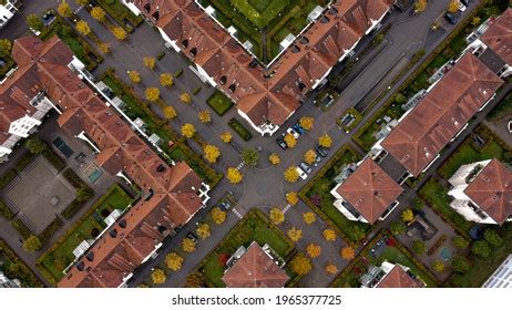 Aerial View Street House Architecture Design Stock Photo 1965377725 ...