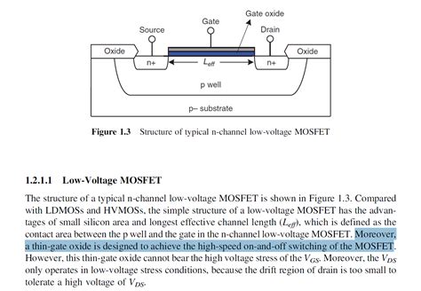 Cmos Does Gate Oxide Thickness Define Switching Speed Of Transistor