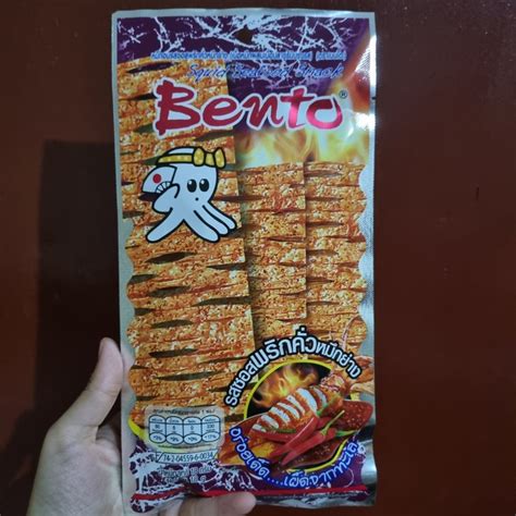 Jual Bento Juhi Thailand Snack Gram Squid Seafood Snack Shopee