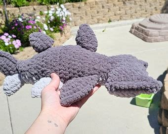 Crochet Hammerhead Shark Plushie Pattern Pdf Etsy