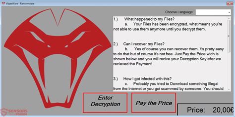 La Eliminaci N Viiperware Ransomware Restaurar Archivos