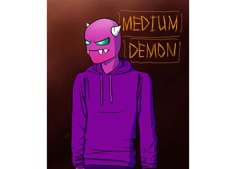 Geometry Dash Demon PNG