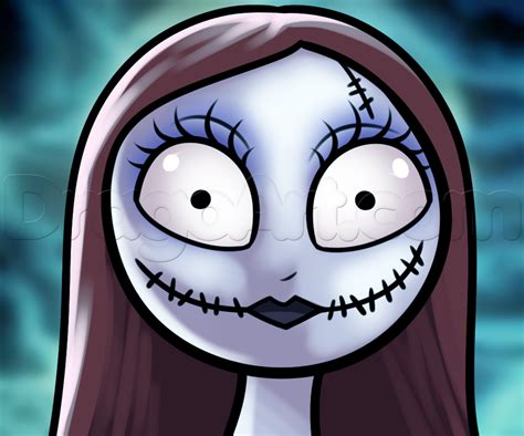 How To Draw Sally Face Nightmare Before Christmas