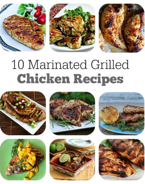 10 Easy Marinated Grilled Chicken Recipes Marinated Chicken Recipes