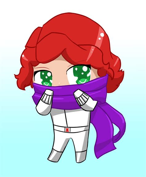 Black Widow Chibi By Nickyparsonavenger On Deviantart