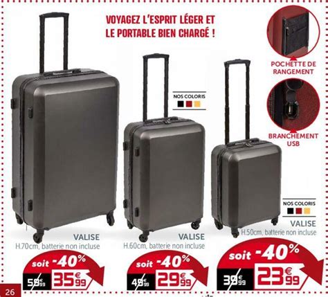 Promo Valise Chez Gifi