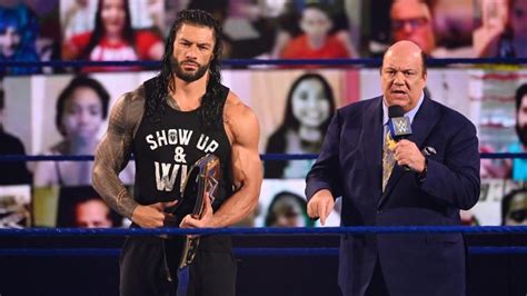 Roman Reigns Confirms Paul Heyman Wwe Backstage Influence Wrestletalk