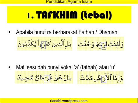 Detail Contoh Ayat Bacaan Ra Tafkhim Koleksi Nomer 17