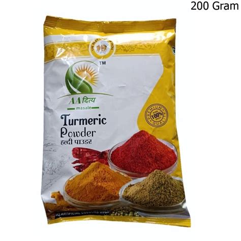 200 Gram Turmeric Powder At Rs 44 Packet Turmeric Powder In Agra ID