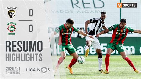 Highlights Resumo Portimonense 0 0 Marítimo Liga 20 21 21 YouTube