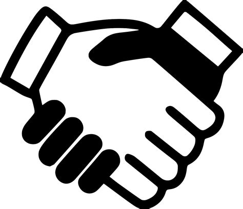 SVG > handshake deal business - Free SVG Image & Icon. | SVG Silh