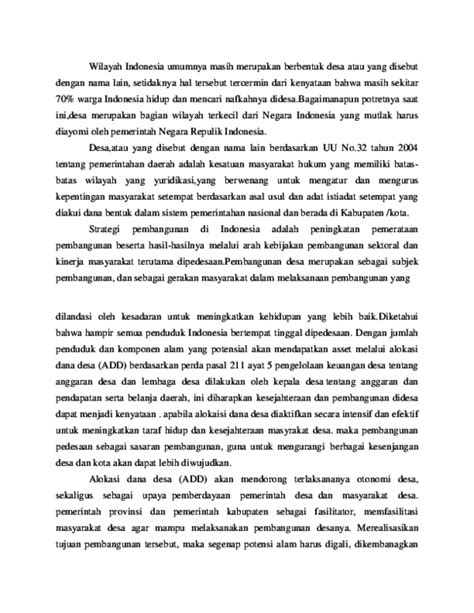 (DOC) Tentang dana desa | yuni yanda - Academia.edu