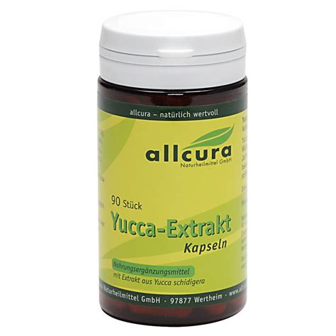 Allcura Yucca Extrakt Kapseln St Shop Apotheke