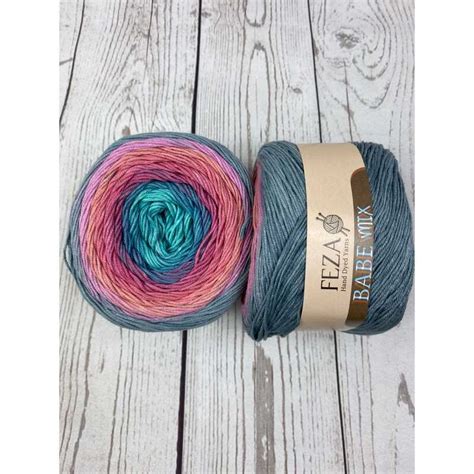 FEZA BABE MİX EL ÖRGÜ İPİ 330 MT 100 GR COTTON İPLİKLER FEZA