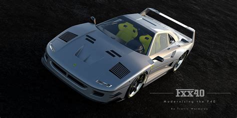 Modern Ferrari F40 Rumored, "SP42" May Be Based on the F8 Tributo ...