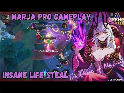 Marja Pro Gameplay Aov Mvp Queen Of Damage Idlehands