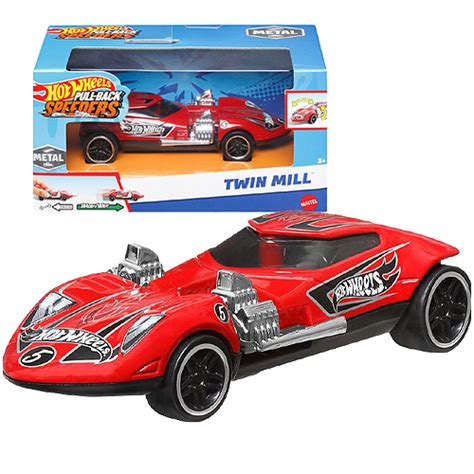 Hot Wheels Twin Mill Samochodzik Kolekcjonerski Z Nap Dem Metalowy Mattel