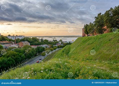 The Main Sight of Nizhny Novgorod - Kremlin. Russia, Nizhny NovgorodThe Main Attraction of ...