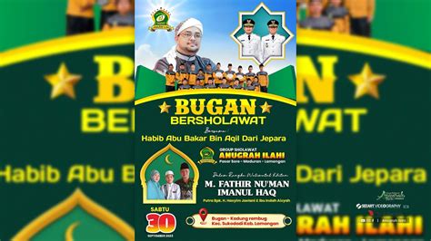 Bugan Bersholawat Bersama Habib Abu Bakar Bin Aqil Jepara Feat Group