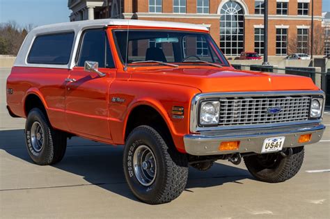 1972 Chevrolet K5 Blazer 4x4 4 Speed For Sale On BaT Auctions Sold