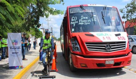 Yucatán capacita a operadores del transporte público en movilidad e