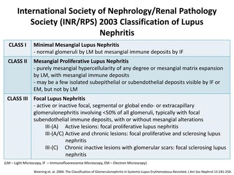 PPT - WHO Classification of Lupus Nephritis PowerPoint Presentation, free download - ID:2327057