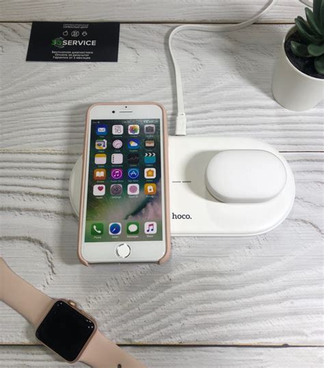 Купить Беспроводная зарядка Hoco Dual Wireless Fast Charger CW23 в ...