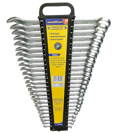 Goodyear Spanner Set Spanner Set Tools Kit Combination Spanner Set