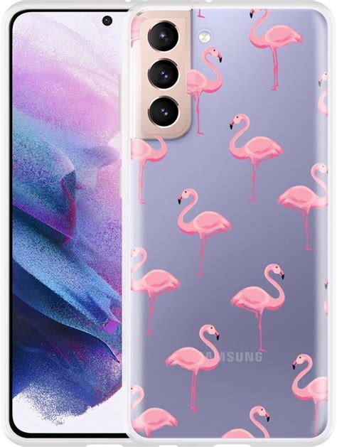 Samsung Galaxy S21 Hoesje Flamingo Designed By Cazy Bol