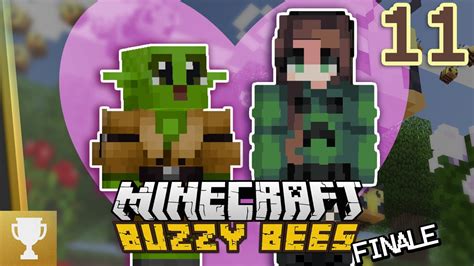 💗 Lets Play Minecraft Part 11 Buzzy Bees Update Finale Youtube