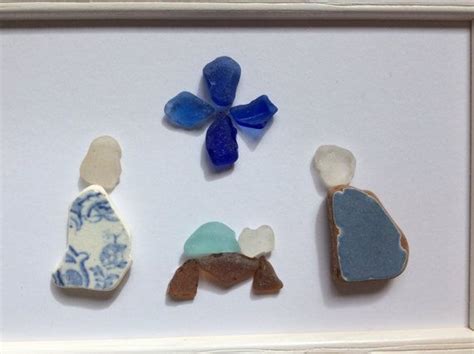 Nativity Scene Seaglass Nativity Picture By Threelittlepirates Simple Nativity Beaches Near Me