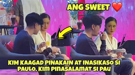 Kim Chiu Pinakain At Inasikaso Ang Kanyang Boss Na Si Paulo Kim Kaagad