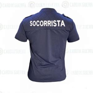 Camisa Acolchoada Socorrista Azul Cabo De Guerra